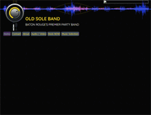 Tablet Screenshot of oldsoleband.com